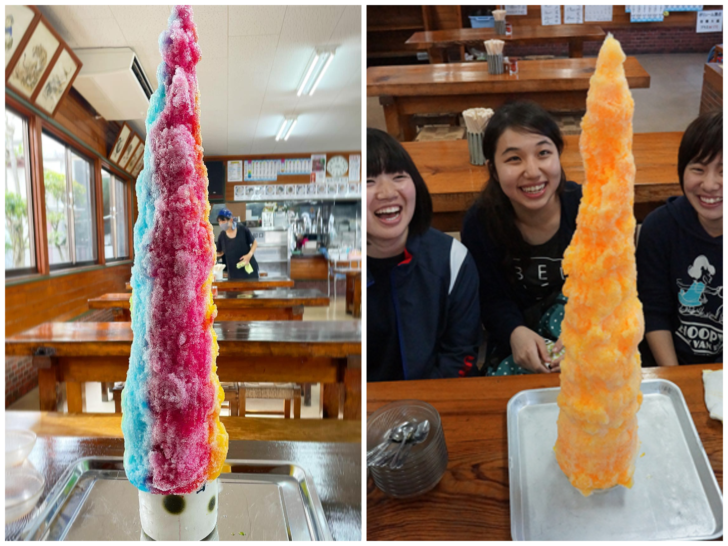 Miyazaki’s Hyakusho Udon: A Laugh-Out-Loud Giant Kakigori (shaved ice) Experience