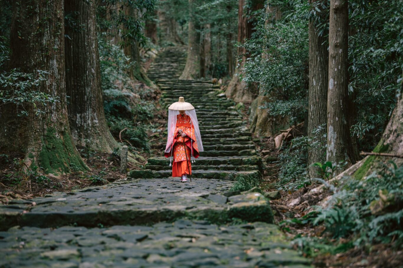 Walk the Kumano Kodo in Heian Attire: Discover Daimonzaka Chaya